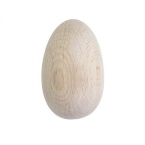 Huevo de madera